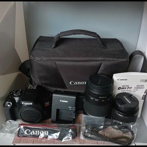 Canon Bundle Rebel T6 18 MP DSLR WI-FI Camera